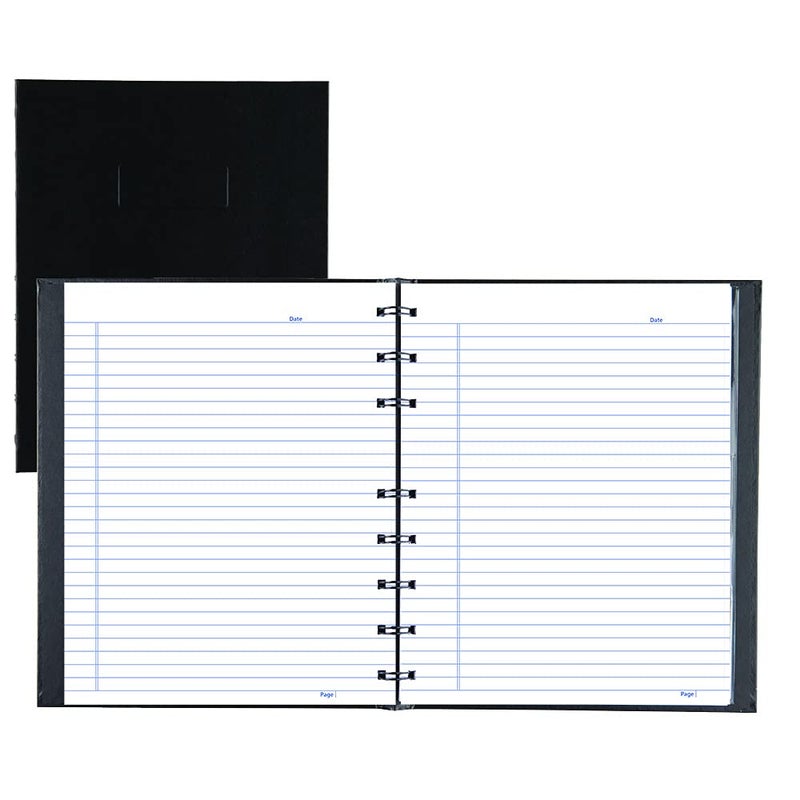 Blueline Notepro Composition Notebook, Black, 9.25 x 7.25 inches, 192 Ruled Pages (A9C.81) - Image 1
